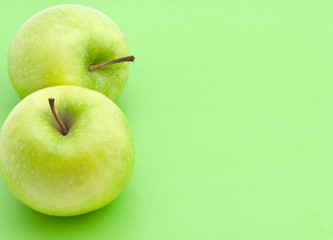 green apples