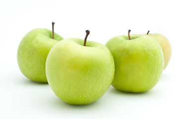 green apples