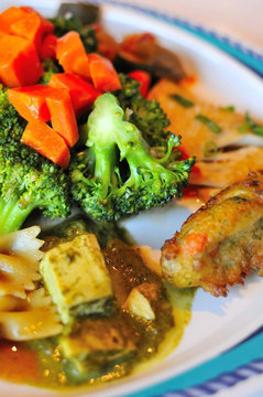 Closeup of broccoli delicacy