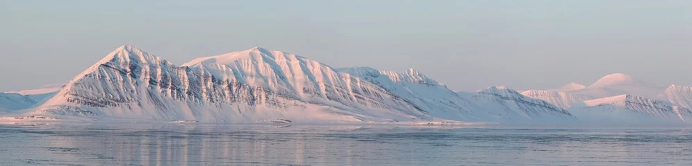 Deurstickers Arctisch berglandschap - PANORAMA © Incredible Arctic