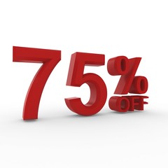 3d High resolution image percent off