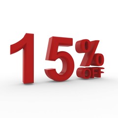 3d High resolution image percent off