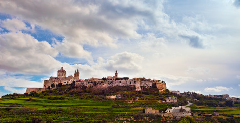 Fototapeta na wymiar City of Mdina, Malta