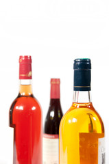 bouteilles de vin