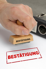 Bestätigung