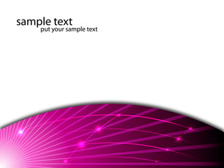 Purple abstract background with place for your sample text