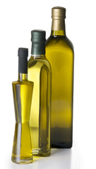 Olive oil bottles