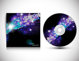 CD Cover Design Template.Vector illustration.