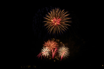 Fototapeta premium Fireworks Festival Scheveningen august 2010