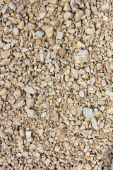 Old crushed stone