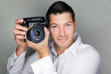 Fototapeta premium fotograf men