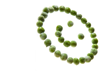 Erbsen Smiley