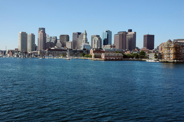 Fototapeta na wymiar boston bay