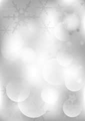 Silver Christmas Backround