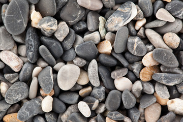 smooth beach stones