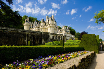Obraz premium Ussé Castle, Indre-et-Loire, Centre, France