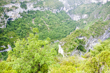 Fototapeta na wymiar Verdon Gorge, Provence, France
