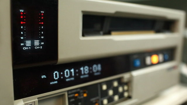 The professional tape recorder