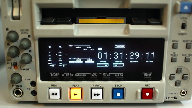 The professional tape recorder