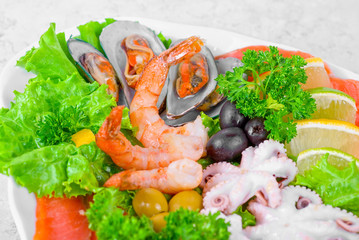 Seafood salad