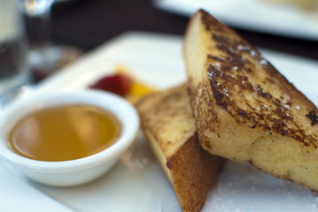 French Toast with Honey
