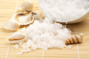 Spilled bath salt