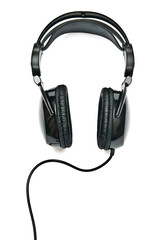 Black headphones