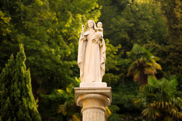 Statue in Bellagio