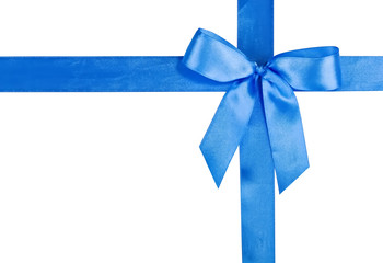 blue bow
