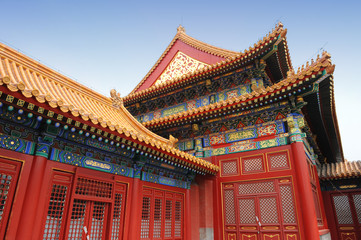 Classical chinese architecture (Forbidden City, Beijing)