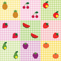 Fruit pattern set