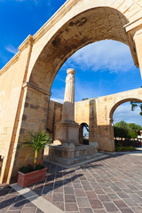 Fototapeta na wymiar Górna Barrakka Gardens, Malta