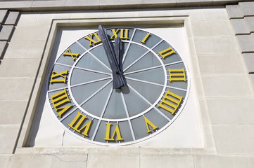 large clock