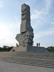 Statue commémorative, Westerplatte, Gdansk