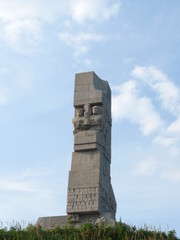 Statue commémorative, Westerplatte, Gdansk