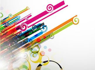 Obraz premium Abstract colorful background