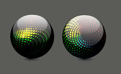 abstract 3d sphere