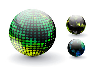 halftone icon design