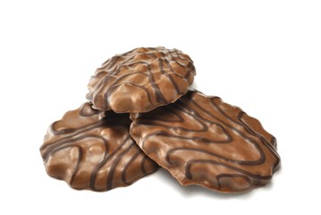 Biscotti ricoperti di cioccolato