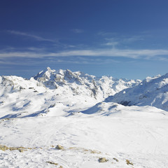 Fototapeta na wymiar Gór Alp, Sabaudia, Francja