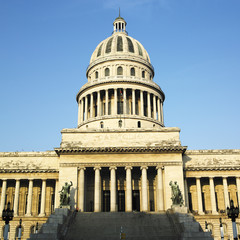 Fototapeta na wymiar Capitol Building, Old Havana, Cuba