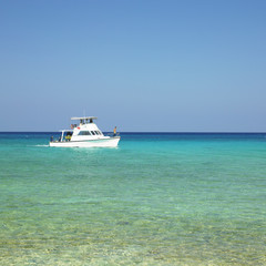 boat,Caribbean Sea, María la Gorda,Pinar del Río Province, Cuba
