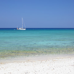 yacht, Caribbean Sea, María la Gorda, Cuba