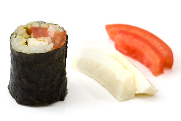 Vegetarisches Maki Sushi