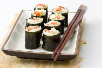 Vegetarisches Maki Sushi