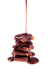 Chocolate sliced