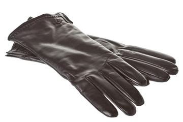 Women's leather gloves