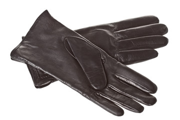 Women's leather gloves