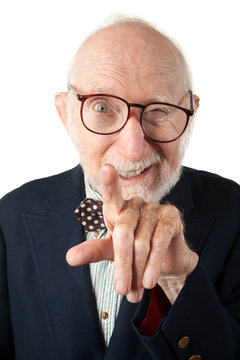 Obnoxious Senior Man