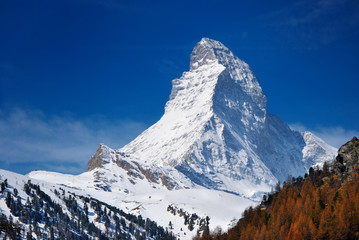 Matterhorn mountain of zermatt switzerland - 27469013